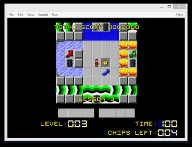 Screenshot of Chip's Challenge 