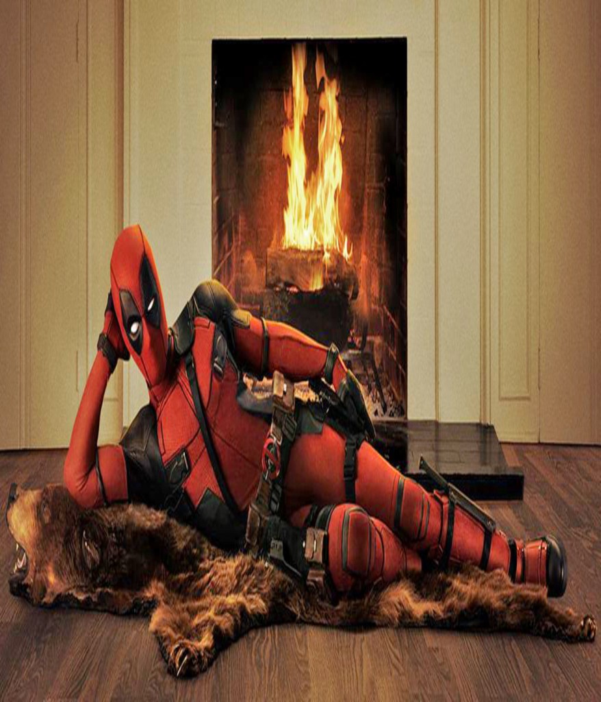 Hot Topic Marvel Deadpool Chimichangas Doormat