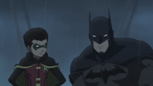 Batman Damian Close Up